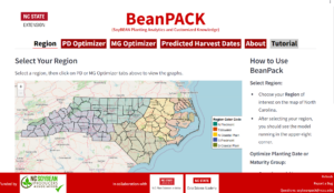 Cover photo for BeanPACK (Agronomic Soybean Decision Support Tool) Is LIVE